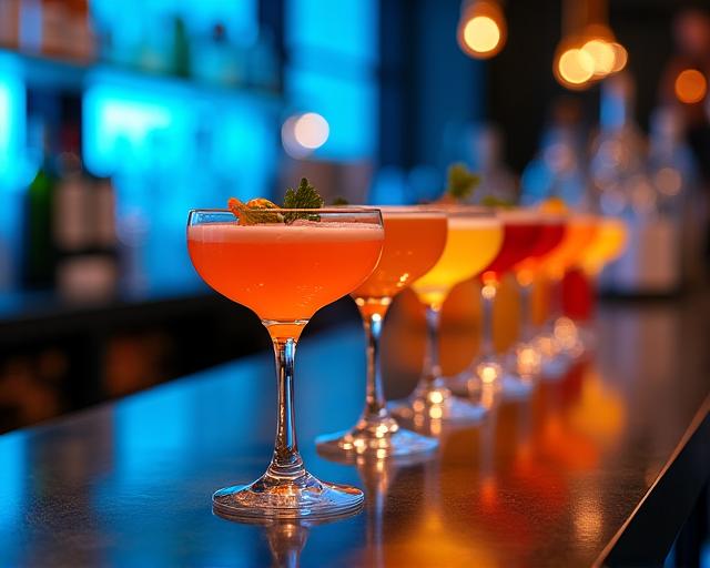 Moderne Bellevue Bar & Lounge mit kreativen Cocktails